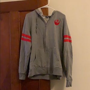 Men’s large Star Wars zip jacket